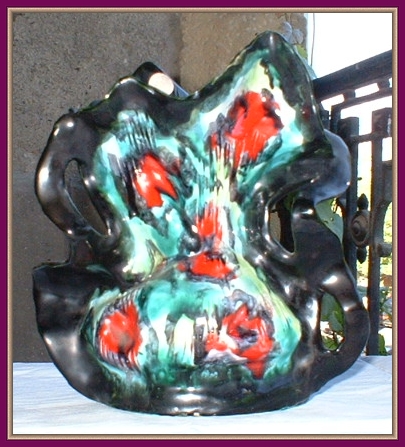 Vallauris vase  pice unique